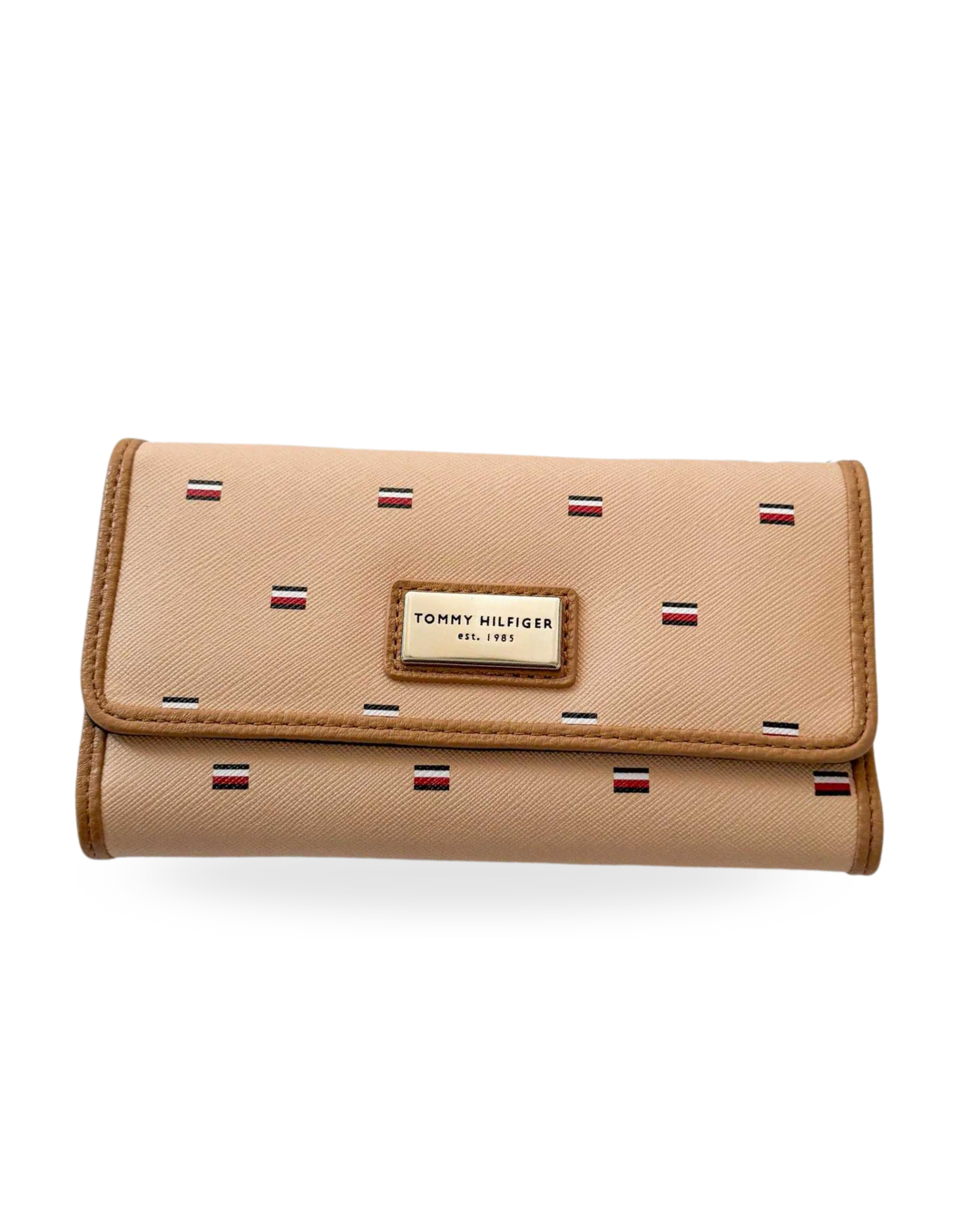 Billetera Tommy Hifiger Beige