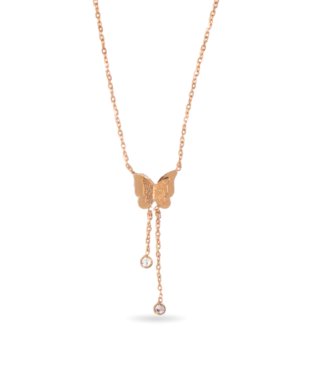 COLLAR MARIPOSA DE ÓPALO