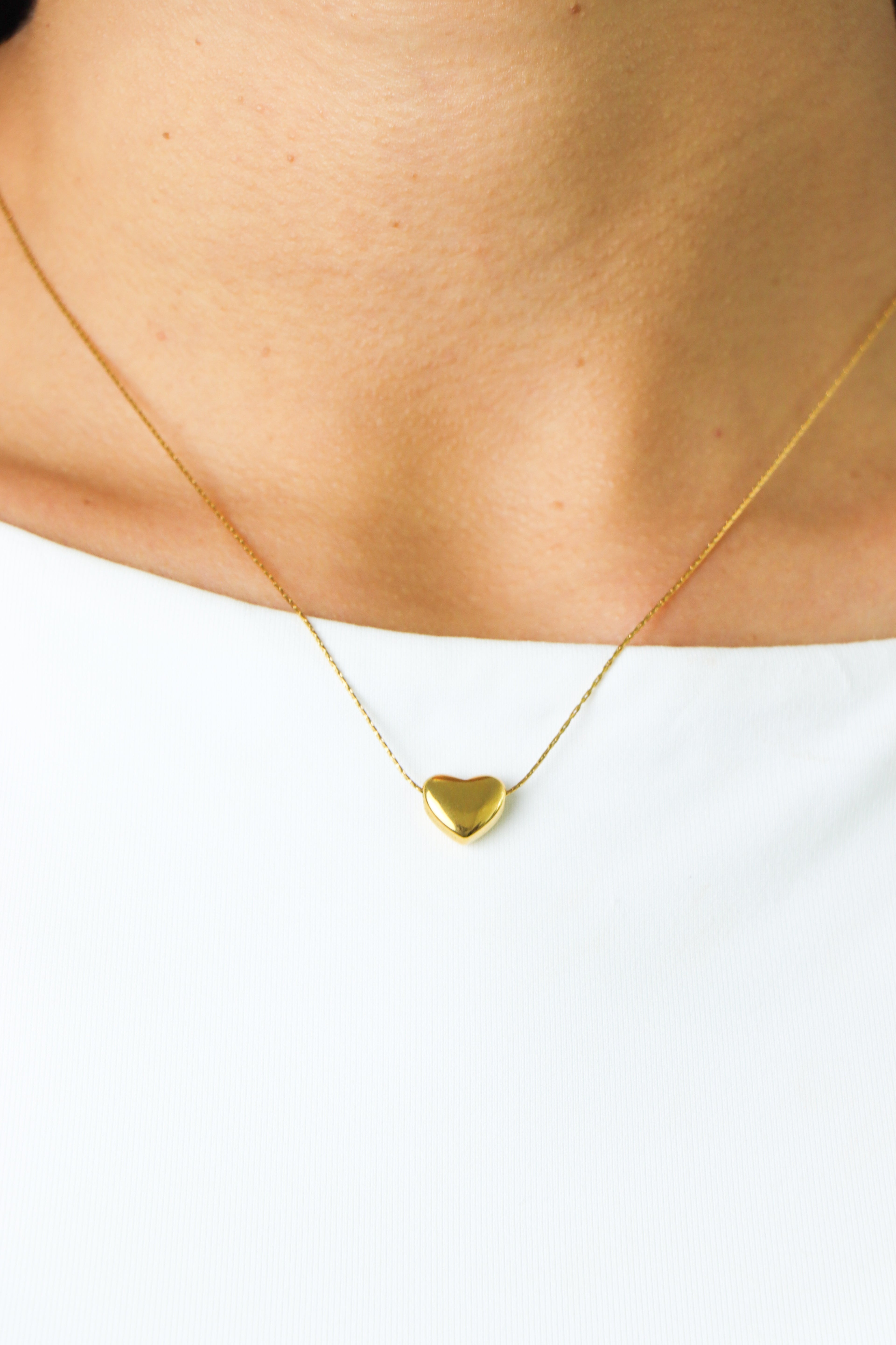 Collar Corazón Bombita