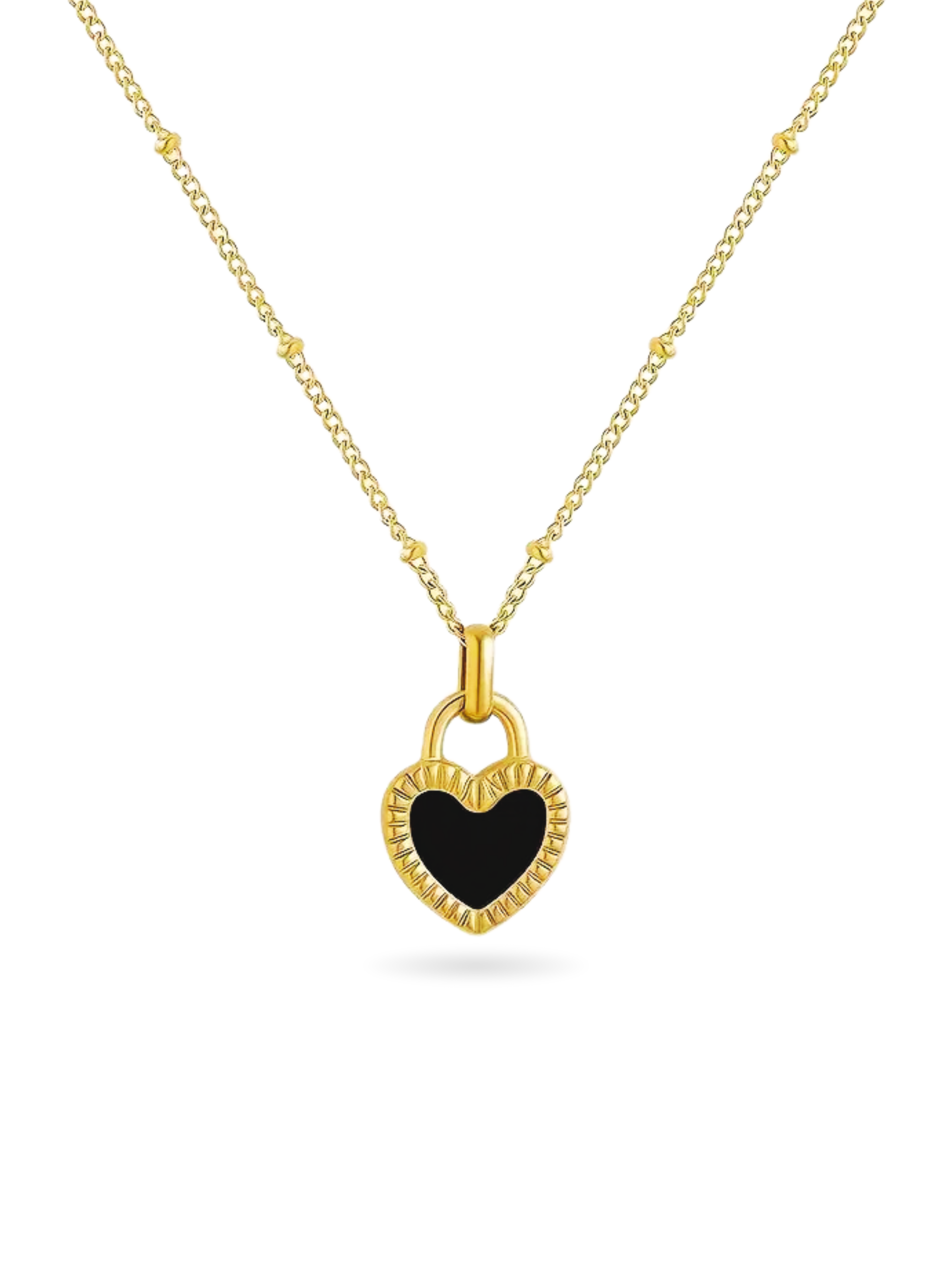 Collar Corazón Reversible