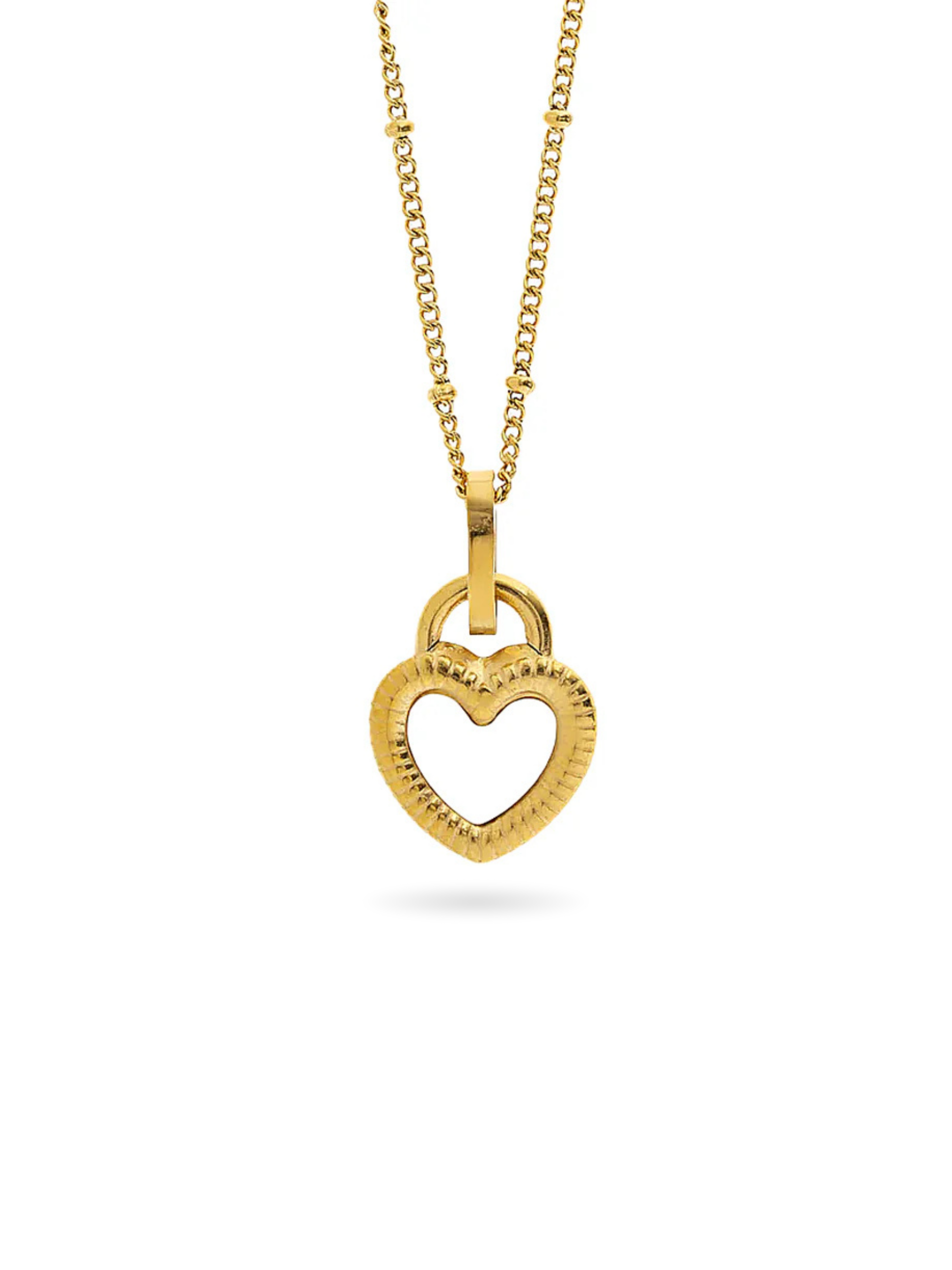 Collar Corazón Reversible