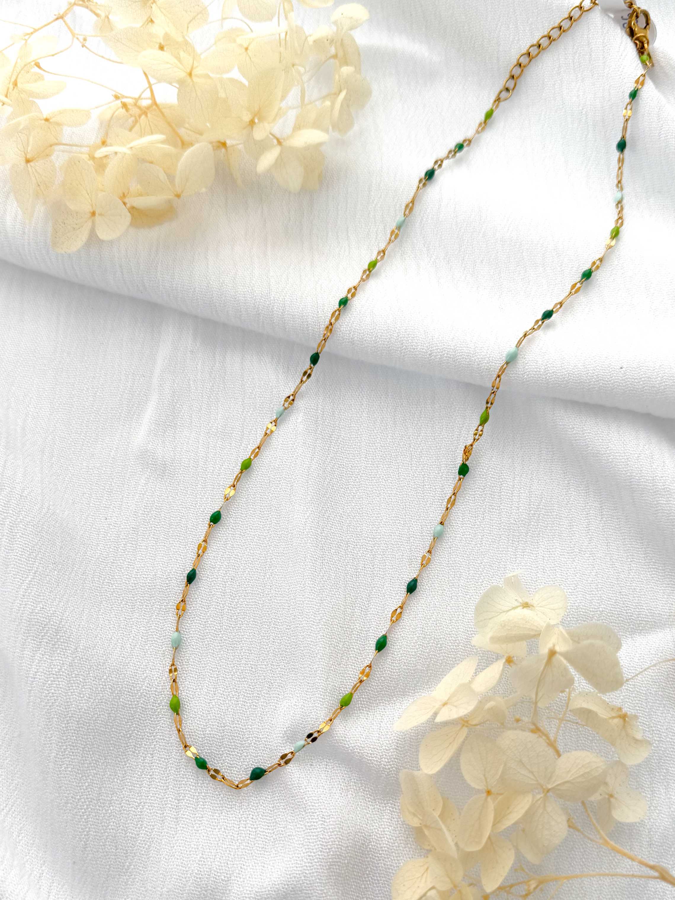 COLLAR GIGI GREEN