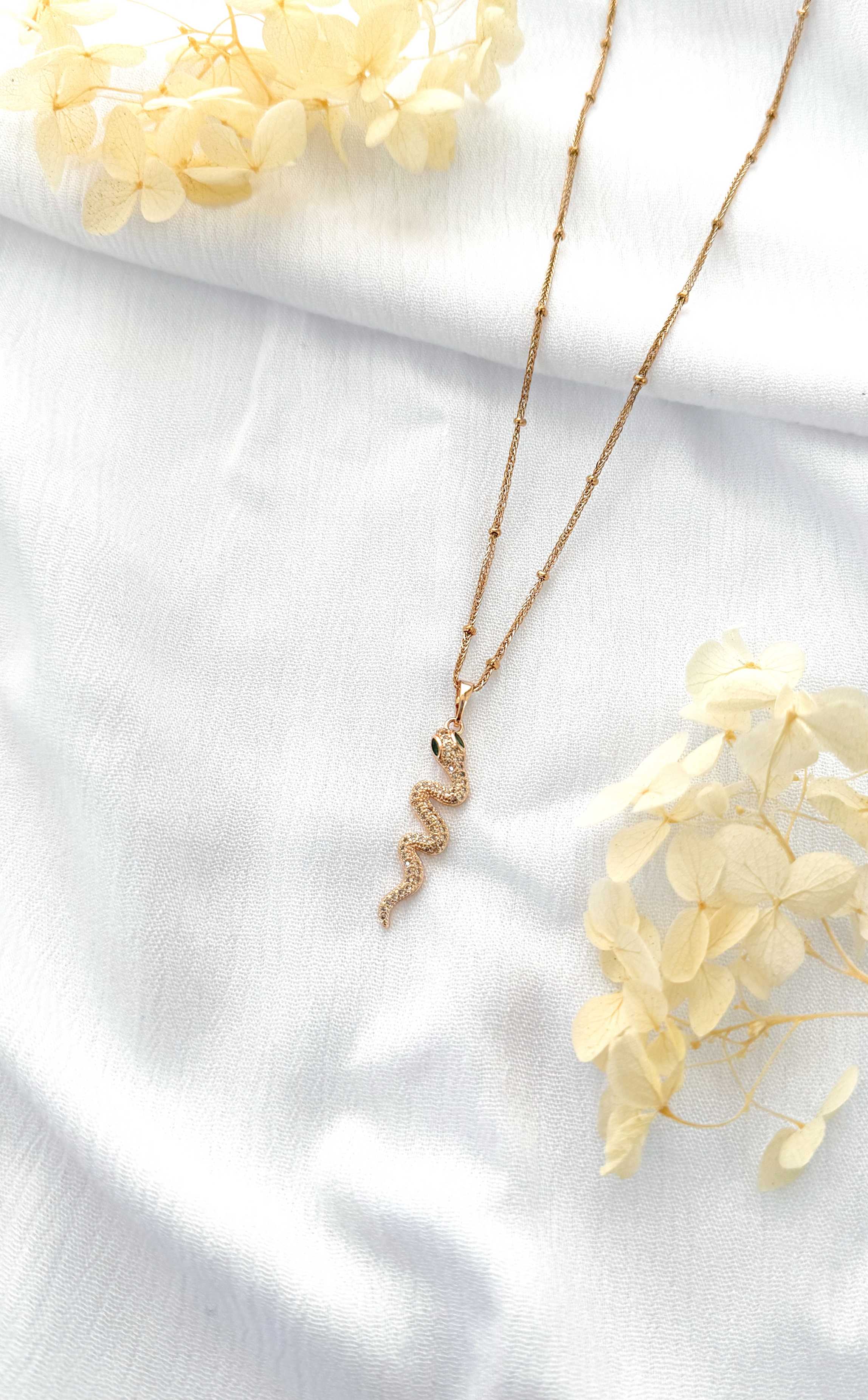 COLLAR SNAKE ROSE