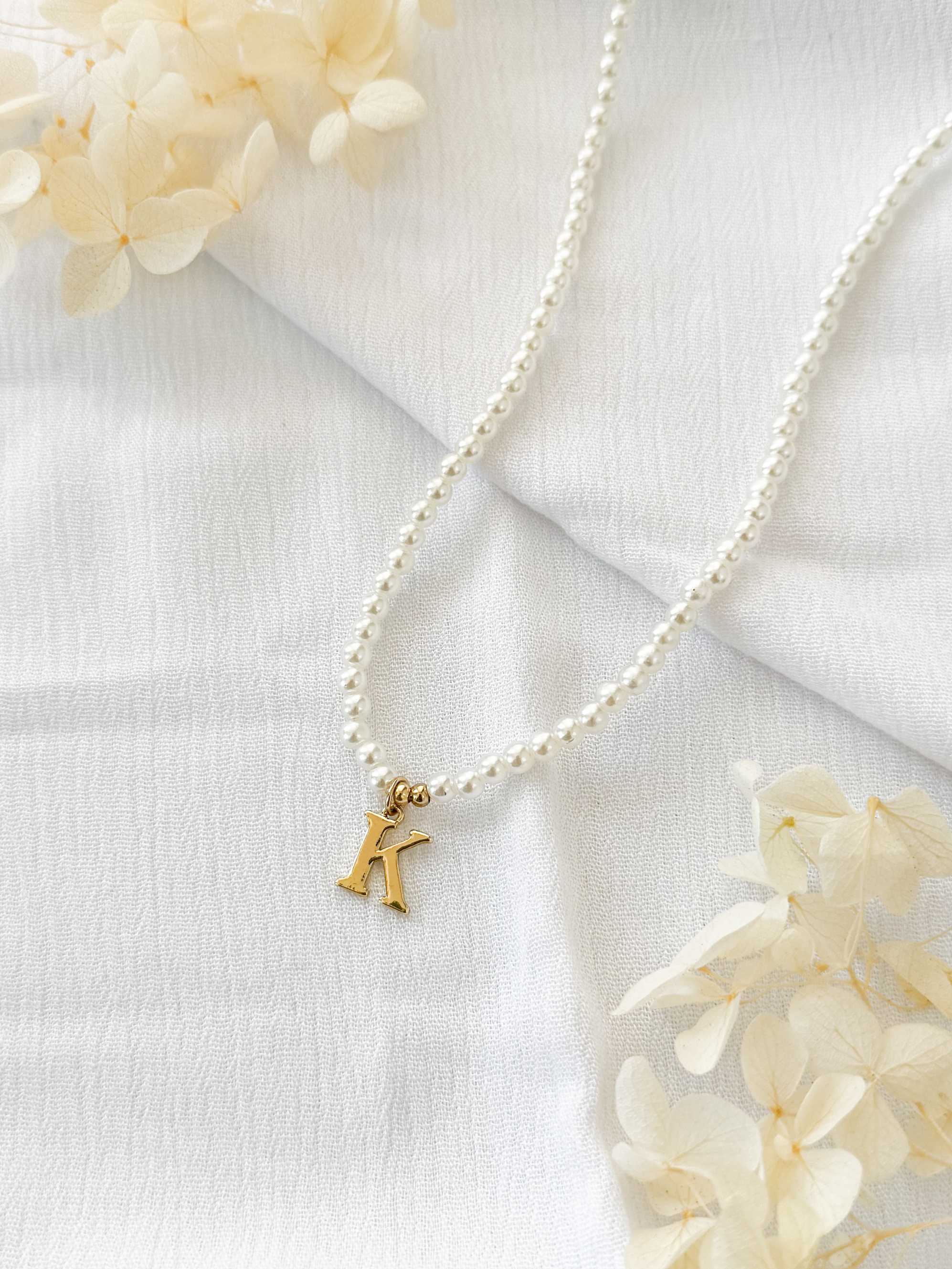 COLLARES INICIAL PERLA