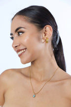 Collar Alma de Cristal Turquesa